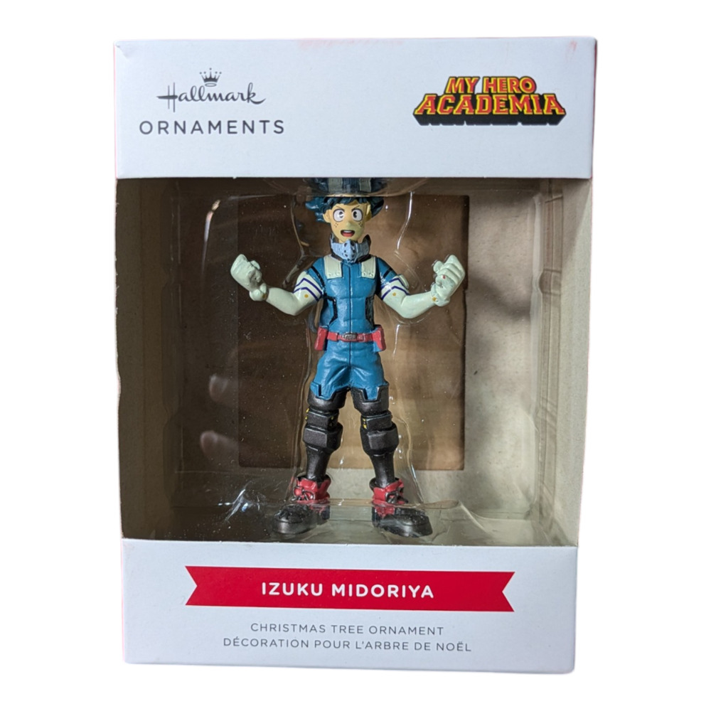 Hallmark My Hero Academia Izuku Midoriya Christmas Ornament NIB Gift